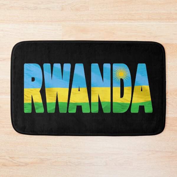 Item preview, RWANDA - Flag Flying in Wind cut to Letters Souvenir Sticker Shirt T-Shirt designed and sold by Adam Gormley.