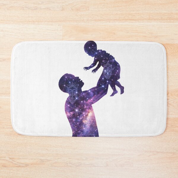 Item preview, Ancestral Stardust – Cosmic Father and Child  designed and sold by DigitalDropArts .