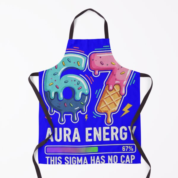 Item preview, Aura Energy 67 Sigma Has No Cap TikTok Meme Graphic Tee designed and sold by GenZFashion000.