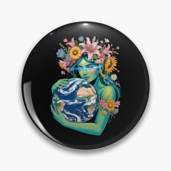 Item preview, Green Mother Earth Day Gaia Save Our Planet designed and sold by IdunayaStore.