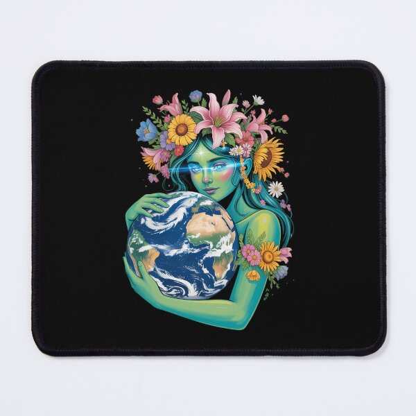 Item preview, Green Mother Earth Day Gaia Save Our Planet designed and sold by IdunayaStore.