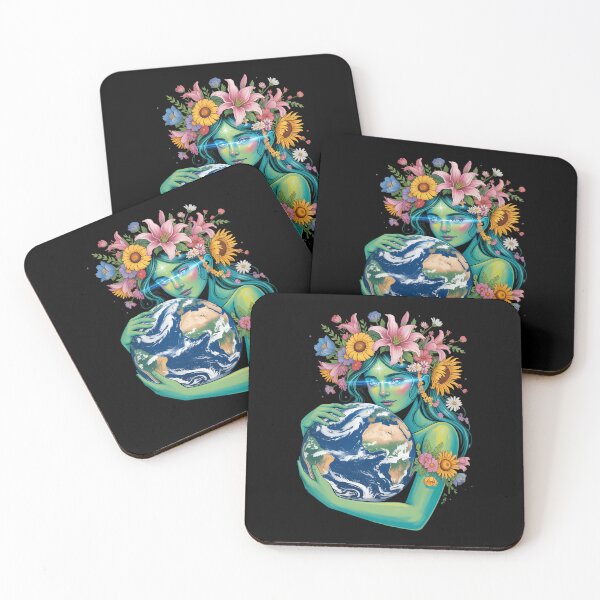 Item preview, Green Mother Earth Day Gaia Save Our Planet designed and sold by IdunayaStore.