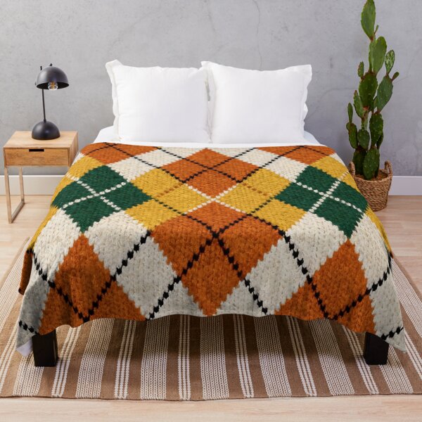Item preview, A Classic Argyle Knit Pattern. designed and sold by Boundless PixelForge.