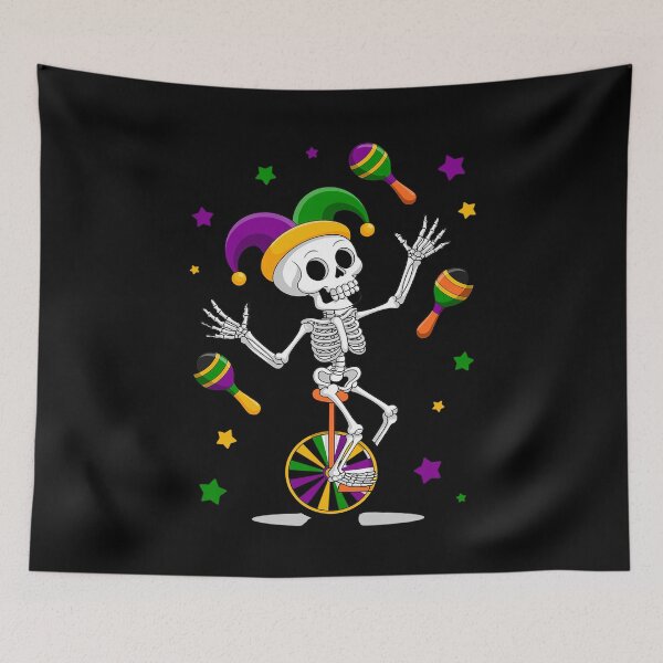 Item preview, Mardi Gras Png, Mardi Gras Skeleton designed and sold by RonnasJackson.