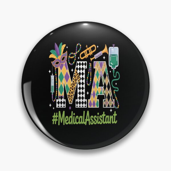Item preview, Mardi Gras Medical Assistant Nurse Festival Party designed and sold by RonnasJackson.