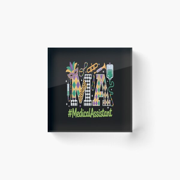 Item preview, Mardi Gras Medical Assistant Nurse Festival Party designed and sold by RonnasJackson.