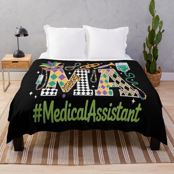 Item preview, Mardi Gras Medical Assistant Nurse Festival Party designed and sold by RonnasJackson.