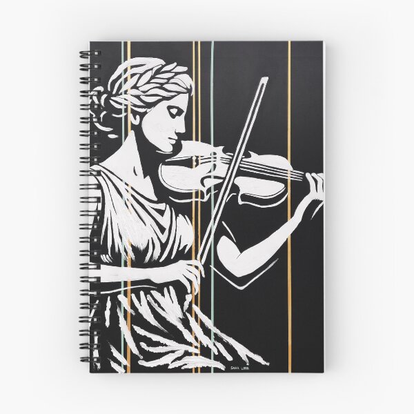 Item preview, Euterpe Plays the Violin designed and sold by Sara Lora.