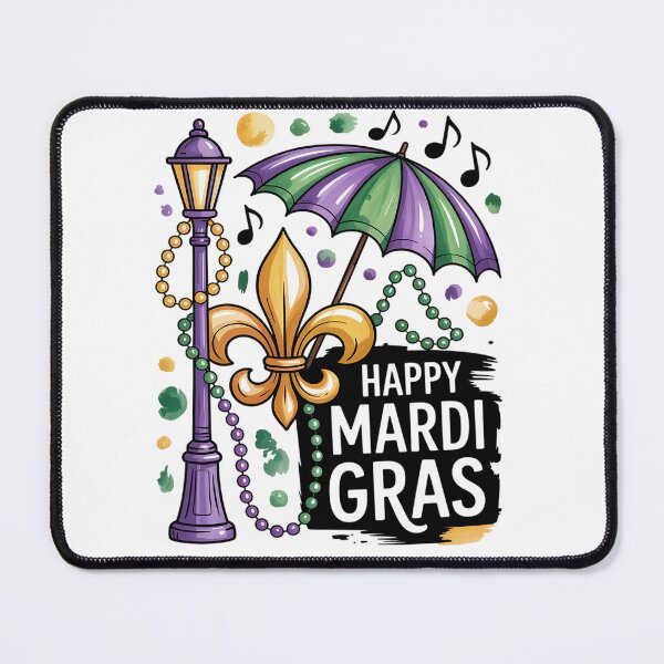 Item preview, Mardi Gras Street Lamp Beads designed and sold by RonnasJackson.