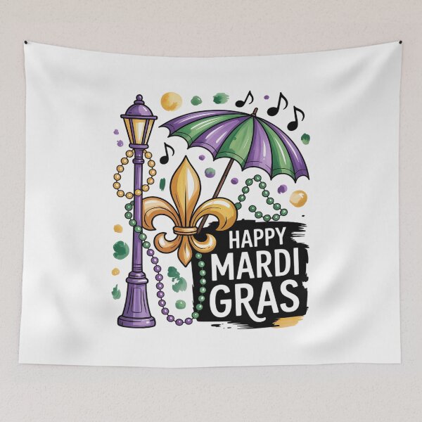 Item preview, Mardi Gras Street Lamp Beads designed and sold by RonnasJackson.