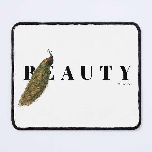 Item preview, Ethereal Peacock Illustration – Vintage Nature Art with Soft Blossoms designed and sold by COSAIRe.