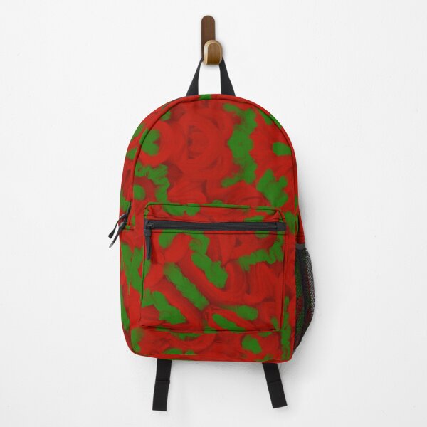 Item preview, Verdant Ember Mandala – Red & Green Organic Abstract Symmetry designed and sold by Fun In The Sun .