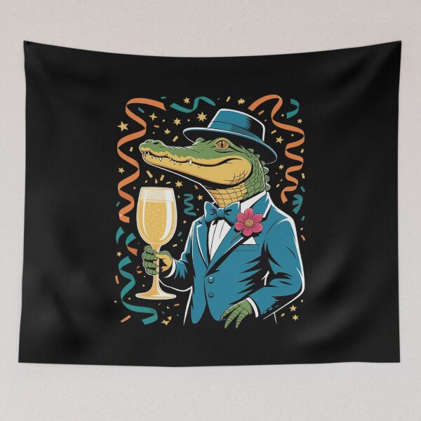 Item preview, Mardigator - Mardi Gras Alligator Costume designed and sold by RonnasJackson.