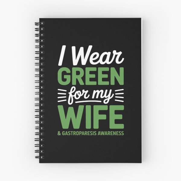 Item preview, Gastroparesis Awareness Clothing Wife I Wear Green designed and sold by RonnasJackson.