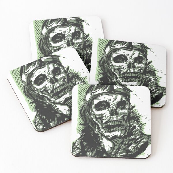 Item preview, Dead Head Skullschool Green designed and sold by ick-diedel.