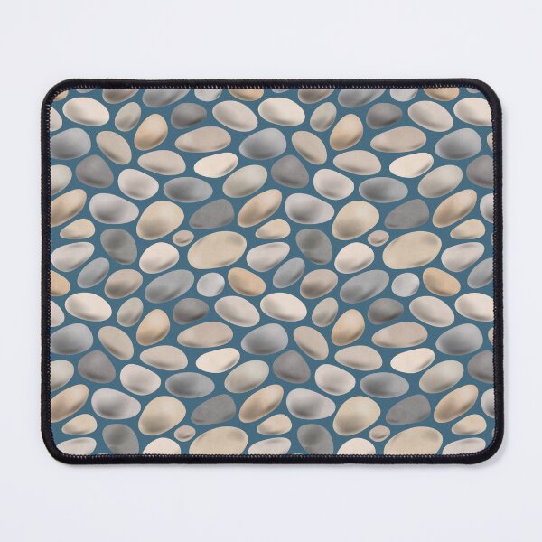 Item preview, Guijarros azules nórdicos: patrón de piedra escandinavo designed and sold by ScanMood.
