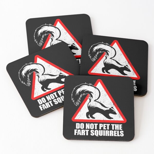 Item preview, Do Not Pet The Fart Squirrels designed and sold by zenicafariana.