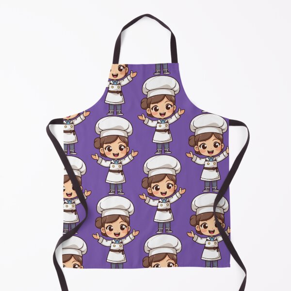 Item preview, Smiling Little Chef Cute Illustration designed and sold by Thoughtful Prints.