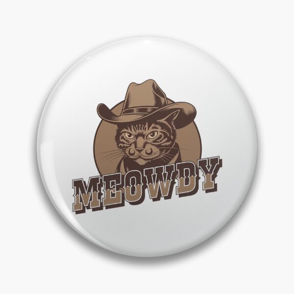 Item preview, Meowdy - Cowboy Cat Retro Western Design designed and sold by Tomasz  Siennicki.