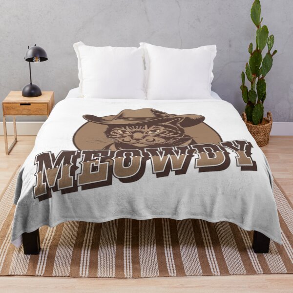 Item preview, Meowdy - Cowboy Cat Retro Western Design designed and sold by Tomasz  Siennicki.