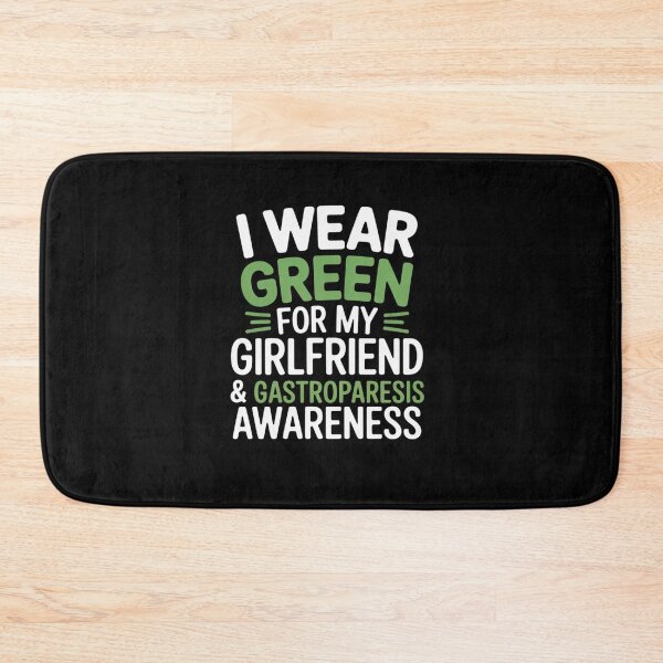 Item preview, Gastroparesis Awareness Girlfriend I Wear Green designed and sold by KonopikaaArt.