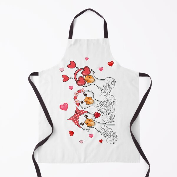 Item preview, Goose Couquette Glitter Loved, Funny Valentine, Be mine, Xoxo designed and sold by vintagearttee.