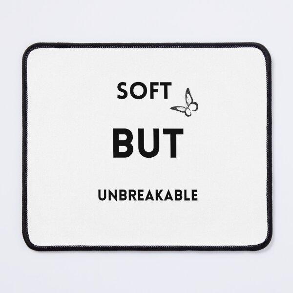 Item preview, Soft But Unbreakable – Strength Quote Design designed and sold by designoorkh.
