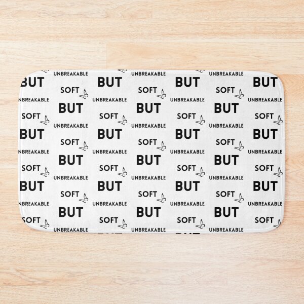 Item preview, Soft But Unbreakable – Strength Quote Design designed and sold by designoorkh.