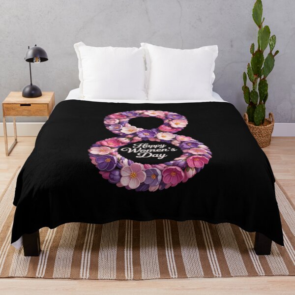 Item preview, Floral Happy International Women's Day 8 March 2026 designed and sold by IdunayaStore.