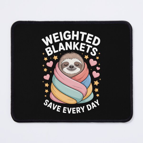 Item preview, Napping Sloth Sleep Weighted Blankets Save Every Day designed and sold by IdunayaStore.
