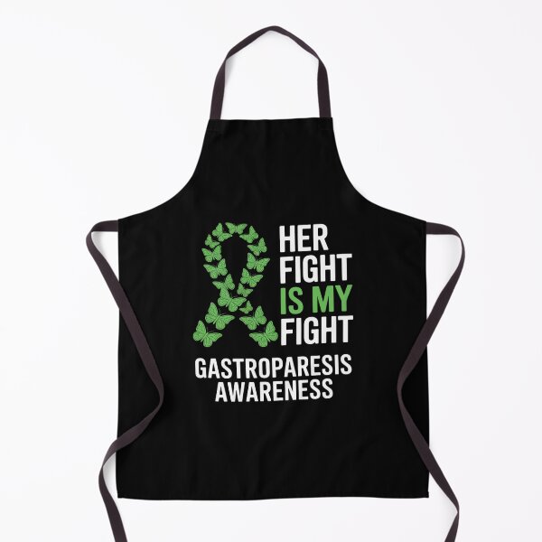 Item preview, Gastroparesis Awareness Her Fight is my Fight Green Ribbon designed and sold by KonopikaaArt.