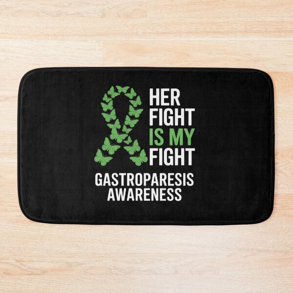 Item preview, Gastroparesis Awareness Her Fight is my Fight Green Ribbon designed and sold by KonopikaaArt.