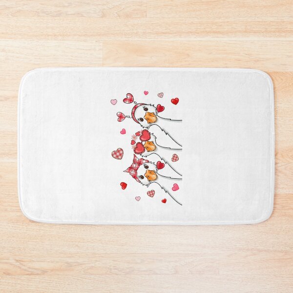 Item preview, Goose Couquette Loved, Funny Valentine, Be mine, Cupid designed and sold by vintagearttee.