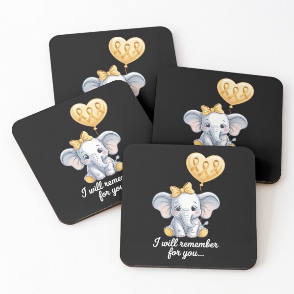 Item preview, Neuroblastoma Awareness Elephant designed and sold by IdunayaStore.