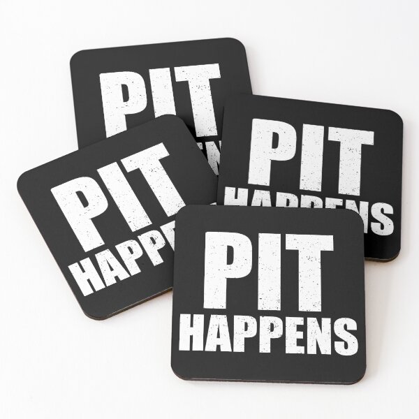 Item preview, Pit Happens - Marching Band Percussion Funny Saying designed and sold by zenicafariana.
