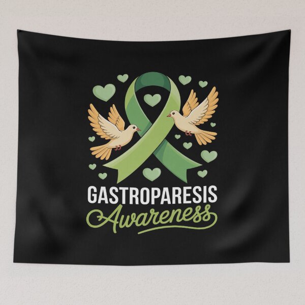 Item preview, Gastroparesis Awareness Hummingbird designed and sold by KonopikaaArt.