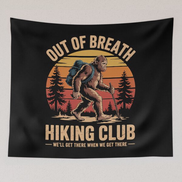 Item preview, Out of Breath Hiking Society Club designed and sold by nllytlurl80.