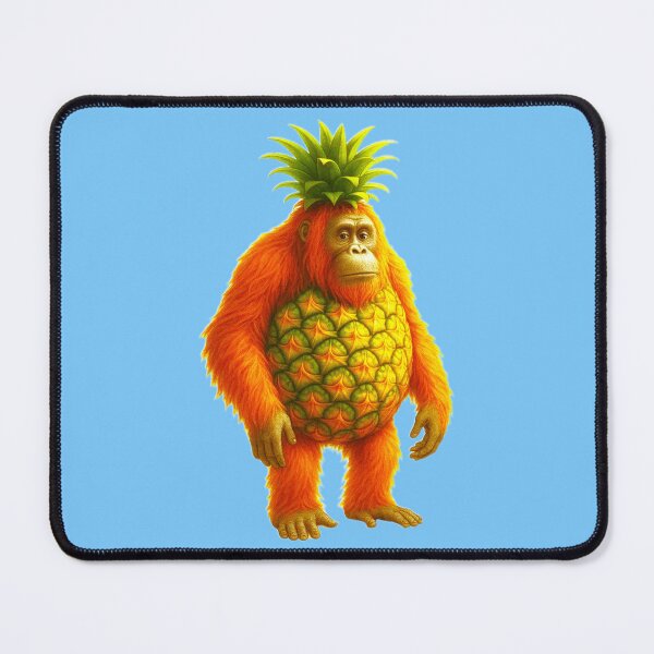 Item preview, Orangutini Ananasini - Italian Brainrot Meme designed and sold by The Art by Rossouw.
