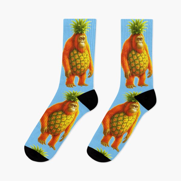 Item preview, Orangutini Ananasini - Italian Brainrot Meme designed and sold by The Art by Rossouw.