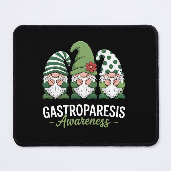 Item preview, Gastroparesis Awareness Month Green Ribbon Gnomies designed and sold by KonopikaaArt.