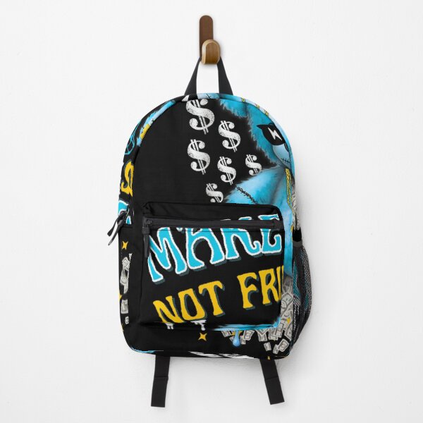 Item preview, Streetwear Style Blue Bear Make Money Not Friends Hustle Culture Graphic Art designed and sold by DuneHaicna.