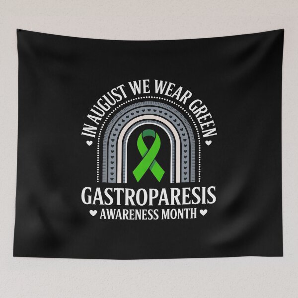 Item preview, Gastroparesis Awareness Month In August We Wear Green Cool designed and sold by KonopikaaArt.