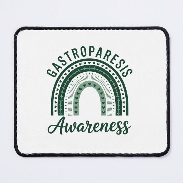 Item preview, Gastroparesis Awareness Rainbow Stomach Paralysis designed and sold by KonopikaaArt.