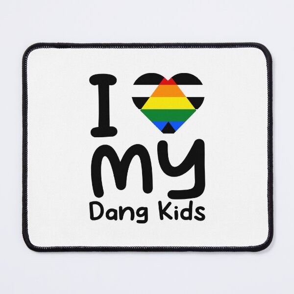 Item preview, I <3 My Dang Kids with Ally flag designed and sold by chaoscreate.