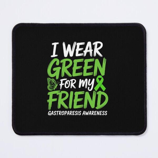 Item preview, Gastroparesis Awareness Ribbon I Wear Green for my Friend designed and sold by KonopikaaArt.