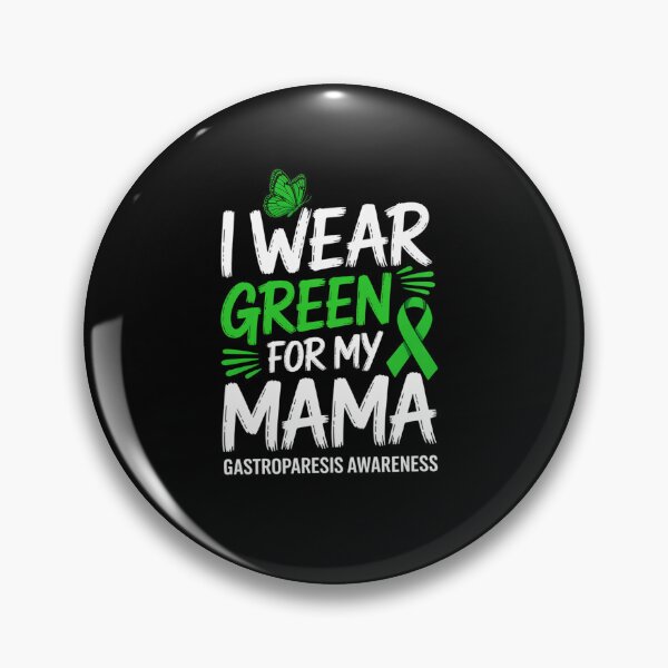 Item preview, Gastroparesis Awareness Ribbon I Wear Green for my Mama designed and sold by KonopikaaArt.