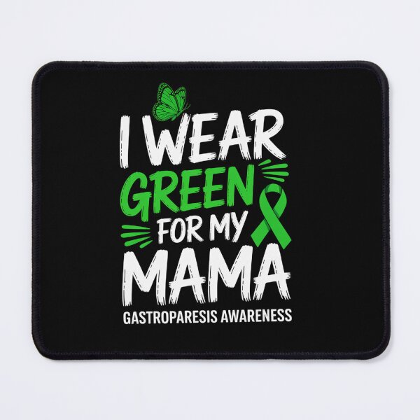 Item preview, Gastroparesis Awareness Ribbon I Wear Green for my Mama designed and sold by KonopikaaArt.