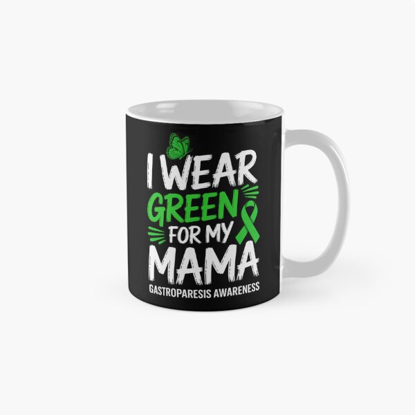 Item preview, Gastroparesis Awareness Ribbon I Wear Green for my Mama designed and sold by KonopikaaArt.