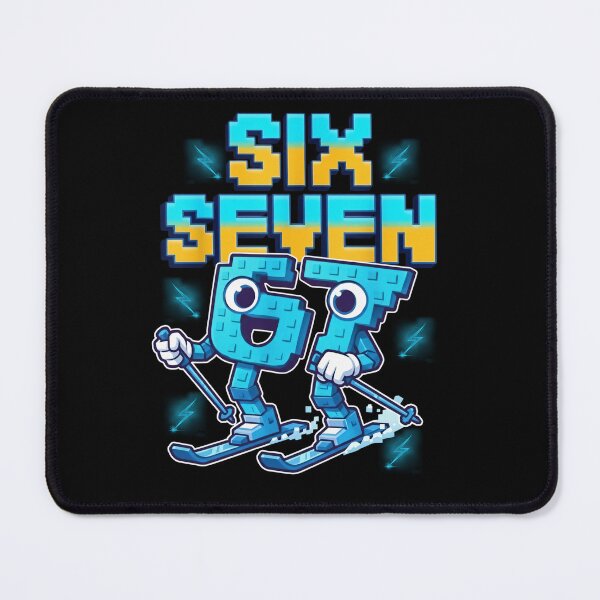 Item preview, Cartoon 67 Skiing Six Seven Tee designed and sold by LashondaGreen89.