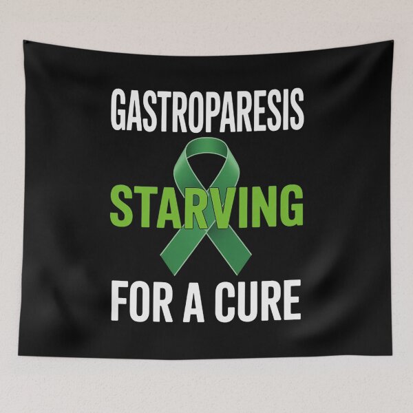Item preview, Gastroparesis Awareness Starving For A Cure Ribbon designed and sold by KonopikaaArt.